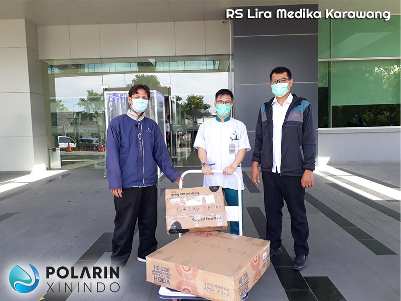 Donasi ke RS Lira Medika