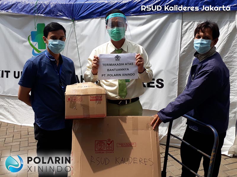 Donasi ke RSUD Kalideres Jakarta